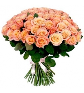 Букет роз „Пылкая Любовь“