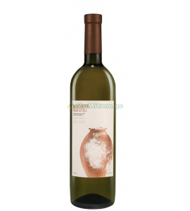 750 მლ. რქაწითელი, თეთრი მშრალი ღვინო, ქვევრის ღვინო, ალკოჰოლი 13,5%, შიუკაშვილების მარანი, Shiukashvili's Wine. ღვინოები.