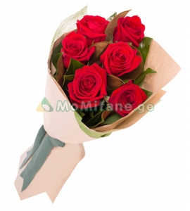 "Party" - a bouquet of red roses.