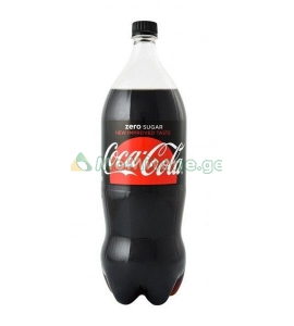 2 ლ. შაქრის გარეშე, კოკა-კოლა , ზერო, უშაქრო, კოკაკოლა, კოკა კოლა , Coca-cola Zero. გაზიანი სასმელები