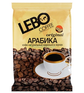 100 გრ. ლებო, მარცვლები, ყავა ორიგინალი , არაბიკა , თურქული ყავა, Lebo.