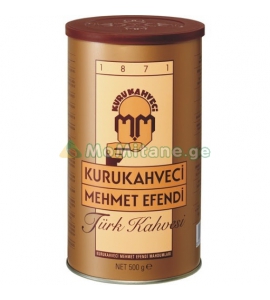 250 გრ. თურქული ყავა , დაფქული Mehmet Efendi Kurukahveci კურუკავეცი, ნალექიანი ყავა , დაფქვილი