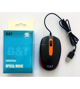 1,3 მ მაუსი, ოპტიკური 3D Optical mouse G&T ჯითი, მაუსები