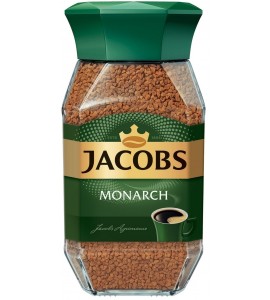 190 გრ. ხსნადი ყავა იაკობს მონარქი Jacobs Monarch, ჯაკობსი