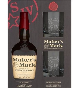 Bourbon: Maker's Mark - OLD Fashioned 45% (მეიქერს მარქი) VAP (2 ჭიქით) -  0.7ლ.*6ც/ყ