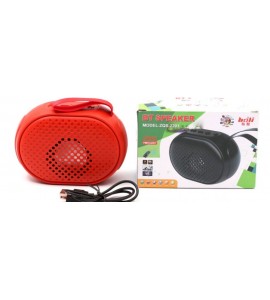 ბლუთუზ დინამიკი, USB სადენი, სპიკერი, წითელი, ბლუთუზ (bluetooth) Wireless BT Speaker ZQS-2201