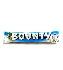 55 გრ. ბაუნტი , შოკოლადის ბატონი , ქოქოსით . Bounty , ბაუნტი .