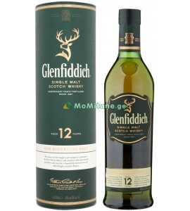 Glenfiddich 0,7 L 40 % 12 Years Old - ვისკი გლენფიდიჩი