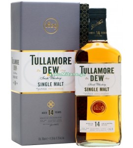 Tullamore Dew Single Malt 0,7 L 41.3 % 14 Years Old  - ვისკი ტულამორ დიუ სინგლ მალტ