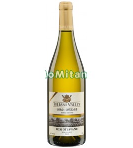 0.75ლ. თელიანი ველი, ქისი მწვანე, თეთრი მშრალი ღვინო