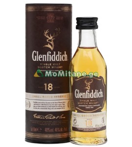 Glenfiddich 0,05 L 40 % 18 Years Old - ვისკი გლენფიდიჩი