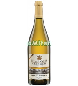 0.75l. Teliani Valley, Manavi green, white dry wine