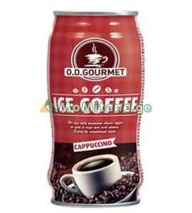 240 მლ. კაპუჩინო, ცივი ყავა, Cappuccino, ო.დ.გოურმეთ. ცივიყავა. Cold Cofee