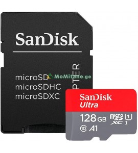 128GB. მეხსიერების ბარათი , მიკრო ჩიპი ადაპტერით , ჩიპი , Micro SD , მიკრო სიდი ქარდი .
