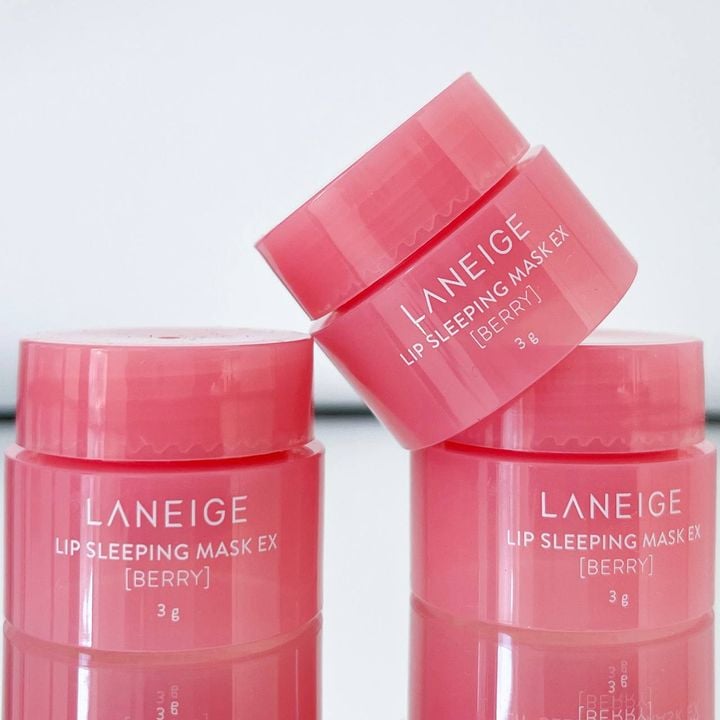 ტუჩის ნიღაბი კენკრით/Laneige lip sleeping mask